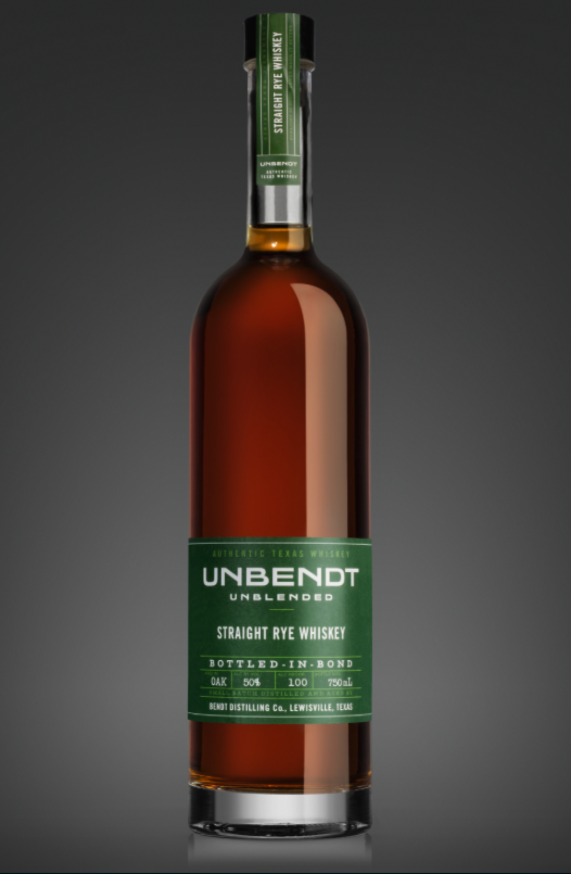 UnBENDT Straight Rye Whiskey, Bottled in Bond